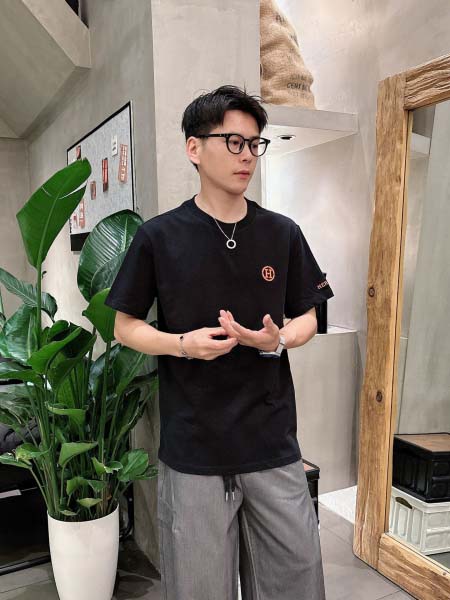 2025年7月2日入荷新作HERMES半袖Tシャツ 高级品超...