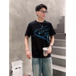 2025年7月2日入荷新作Prada半袖Tシャツ 高级品超厳選★入手困難/誕生日プレゼント/MF工場