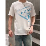 2025年7月2日入荷新作Prada半袖Tシャツ 高级品超厳選★入手困難/誕生日プレゼント/MF工場
