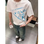 2025年7月2日入荷新作Prada半袖Tシャツ 高级品超厳選★入手困難/誕生日プレゼント/MF工場