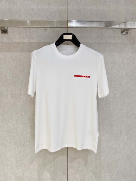 2025年7月2日入荷新作Prada半袖Tシャツ 高级品超厳...