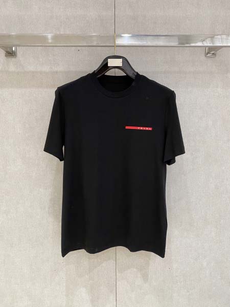 2025年7月2日入荷新作Prada半袖Tシャツ 高级品超厳...