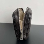 2025年7月8日入荷新作B 24 765800 Intrecciato     logo     11.5*16.5*3.5cm 極品/正規品同様/人気/革/バッグ/AJ工場