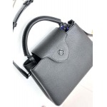 2025年7月10日入荷新作m25255  capucines  27.0 x18.0x9.0極品/正規品同様/人気/革/バッグルイヴィトン/CX工場