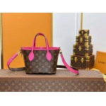 2025年7月10日入荷新作M12106  Neverfull Bandoulire Inside Out BB Monogram 24 x 14 x9極品/正規品同様/人気/革/バッグルイヴィトン/CX工場