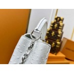 2025年7月10日入荷新作M83116 CAPUCINES 27x14x8極品/正規品同様/人気/革/バッグルイヴィトン/CX工場