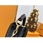 2025年7月10日入荷新作M83115 CAPUCINES  16x11.3x6.5極品/正規品同様/人気/革/バッグルイヴィトン/CX工場