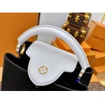 2025年7月10日入荷新作CAPUCINES BB N85830  Capucines BBLVLV  27x18x9極品/正規品同様/人気/革/バッグルイヴィトン/CX工場