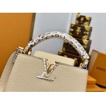 2025年7月10日入荷新作M96498 Capucine  Size:21*14*8cm極品/正規品同様/人気/革/バッグルイヴィトン/CX工場