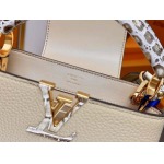 2025年7月10日入荷新作M96498 Capucine  Size:21*14*8cm極品/正規品同様/人気/革/バッグルイヴィトン/CX工場