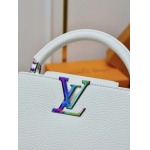 2025年7月10日入荷新作M22606 CAPUCINES   Capucines B andLV Taurillon  21x14x8極品/正規品同様/人気/革/バッグルイヴィトン/CX工場