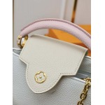 2025年7月10日入荷新作M11342 CAPUCINES BB   Capucines Taurillon Monogram 21 x 14x8cm極品/正規品同様/人気/革/バッグルイヴィトン/CX工場