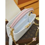 2025年7月10日入荷新作M11342 CAPUCINES BB   Capucines Taurillon Monogram 21 x 14x8cm極品/正規品同様/人気/革/バッグルイヴィトン/CX工場