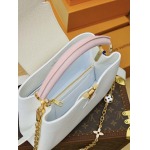 2025年7月10日入荷新作M11343 CAPUCINES BB   Capucines BBTaurillon Monogram   27 x 17.3x9極品/正規品同様/人気/革/バッグルイヴィトン/CX工場