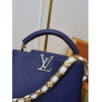 2025年7月10日入荷新作M23280  capucines bb  monogram   27 x 18 x 9極品/正規品同様/人気/革/バッグルイヴィトン/CX工場