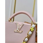 2025年7月10日入荷新作m23363 capucines bb  monogram   21 x 14 x 8極品/正規品同様/人気/革/バッグルイヴィトン/CX工場