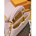 2025年7月10日入荷新作m23280   capucines bb  monogram   27 x 18 x 9極品/正規品同様/人気/革/バッグルイヴィトン/CX工場