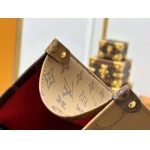 2025年7月10日入荷新作M45321  Onthego MonogramMonogram ReverseToron  35 x27x14極品/正規品同様/人気/革/バッグルイヴィトン/CX工場