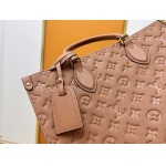 2025年7月10日入荷新作M12775  OnTheGoMonogram Empreinte 13  35x27 x14極品/正規品同様/人気/革/バッグルイヴィトン/CX工場