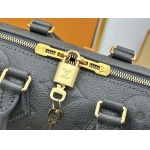 2025年7月10日入荷新作M12013  LV SkiSpeedy Bandoulire20Monogram EmpreinteLV  20x 15 x12.5極品/正規品同様/人気/革/バッグルイヴィトン/CX工場