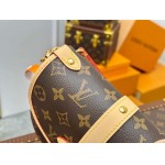 2025年7月10日入荷新作M46740   MonogramSaumur BB:size20x15x7.5cm極品/正規品同様/人気/革/バッグルイヴィトン/CX工場