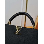 2025年7月10日入荷新作M24672capucines east  westIvcrushIv:29x19x9 cm極品/正規品同様/人気/革/バッグルイヴィトン/CX工場