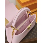 2025年7月10日入荷新作m24671 M24672capucines east  westIvcrushIv:29x19x9 cm極品/正規品同様/人気/革/バッグルイヴィトン/CX工場