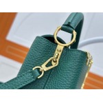 2025年7月10日入荷新作m23766cacines bb flower crown   taurillon monogram Iv:21x14x8cm極品/正規品同様/人気/革/バッグルイヴィトン/CX工場