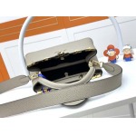 2025年7月10日入荷新作M56660   CapucinesMonogram CAPUCINES mini  27.018.09.0cm極品/正規品同様/人気/革/バッグルイヴィトン/CX工場