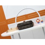 2025年7月10日入荷新作M46740   MonogramSaumur BB:size20x15x7.5cm極品/正規品同様/人気/革/バッグルイヴィトン/CX工場