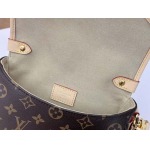 2025年7月10日入荷新作M46740   MonogramSaumur BB:size20x15x7.5cm極品/正規品同様/人気/革/バッグルイヴィトン/CX工場