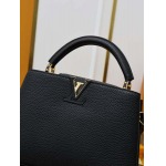 2025年7月10日入荷新作CAPUCINES BB  M24728  Capucines 27x17.3x9極品/正規品同様/人気/革/バッグルイヴィトン/CX工場