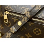 2025年7月10日入荷新作M46279 Pochette Mtis East WestMonogram  S-lock    21.5 x 13.5 x6極品/正規品同様/人気/革/バッグルイヴィトン/CX工場