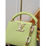 2025年7月10日入荷新作M24683 CAPUCINES    Capucines Taurillon 21 x 14x8極品/正規品同様/人気/革/バッグルイヴィトン/CX工場