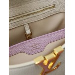 2025年7月10日入荷新作M24684 CAPUCINES BB   Capucines BBTaurillon 27 x 18x9極品/正規品同様/人気/革/バッグルイヴィトン/CX工場