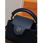 2025年7月10日入荷新作M24683 CAPUCINES    Capucines Taurillon 21 x 14x8極品/正規品同様/人気/革/バッグルイヴィトン/CX工場