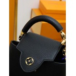 2025年7月10日入荷新作CAPUCINES M23943 CapucinesMonogram LVTaurillon  21 x14x8極品/正規品同様/人気/革/バッグルイヴィトン/CX工場