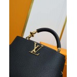 2025年7月10日入荷新作CAPUCINES BB  M24698 CapucinesBBTaurillon 3D LV  Monogram      26.5x17.5x9極品/正規品同様/人気/革/バッグルイヴィトン/CX工場