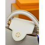 2025年7月10日入荷新作CAPUCINES  M24729  CapucinesTaurillon LV  21 x 13.6x8極品/正規品同様/人気/革/バッグルイヴィトン/CX工場