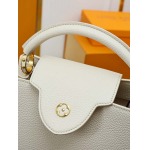 2025年7月10日入荷新作CAPUCINES BB  M24728  Capucines 27x17.3x9極品/正規品同様/人気/革/バッグルイヴィトン/CX工場