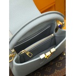 2025年7月10日入荷新作CAPUCINES  M24729  CapucinesTaurillon LV   21 x 13.6x8極品/正規品同様/人気/革/バッグルイヴィトン/CX工場