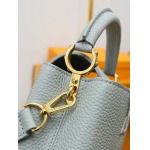 2025年7月10日入荷新作CAPUCINES  M24729  CapucinesTaurillon LV   21 x 13.6x8極品/正規品同様/人気/革/バッグルイヴィトン/CX工場