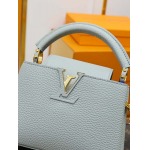 2025年7月10日入荷新作CAPUCINES  M24729  CapucinesTaurillon LV   21 x 13.6x8極品/正規品同様/人気/革/バッグルイヴィトン/CX工場