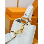 2025年7月10日入荷新作CAPUCINES  M24729  CapucinesTaurillon LV  21 x 13.6x8極品/正規品同様/人気/革/バッグルイヴィトン/CX工場