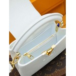 2025年7月10日入荷新作CAPUCINES  M24729  CapucinesTaurillon LV  21 x 13.6x8極品/正規品同様/人気/革/バッグルイヴィトン/CX工場