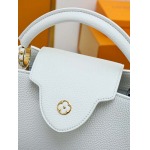 2025年7月10日入荷新作CAPUCINES BB  M24728 27x17.3x9極品/正規品同様/人気/革/バッグルイヴィトン/CX工場