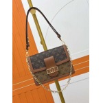 2025年7月10日入荷新作Dauphine    M45958  25.0 x 17.0 x 10.5 極品/正規品同様/人気/革/バッグルイヴィトン/CX工場