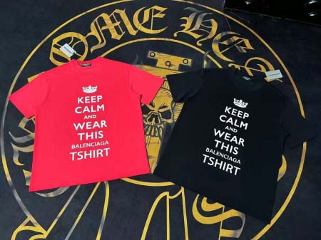 2025年7月10日入荷新作BALENCIAGA半袖Tシャツ...