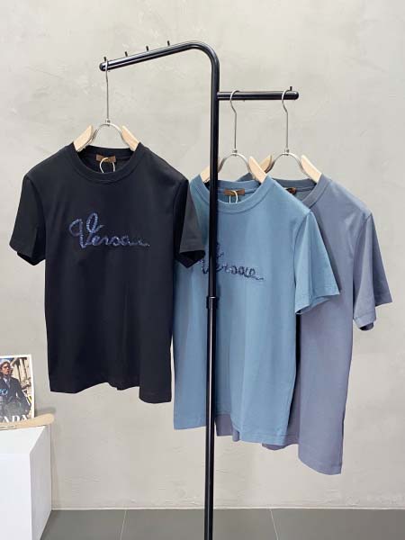 2025年7月10日入荷新作Versace半袖Tシャツ 高级...