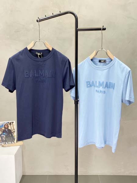 2025年7月10日入荷新作BALMAIN半袖Tシャツ 高级...